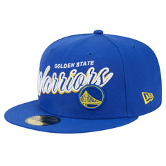 NBA Golden State Warriors Sport Night Script Sided 59FIFTY Fitted Hat sale