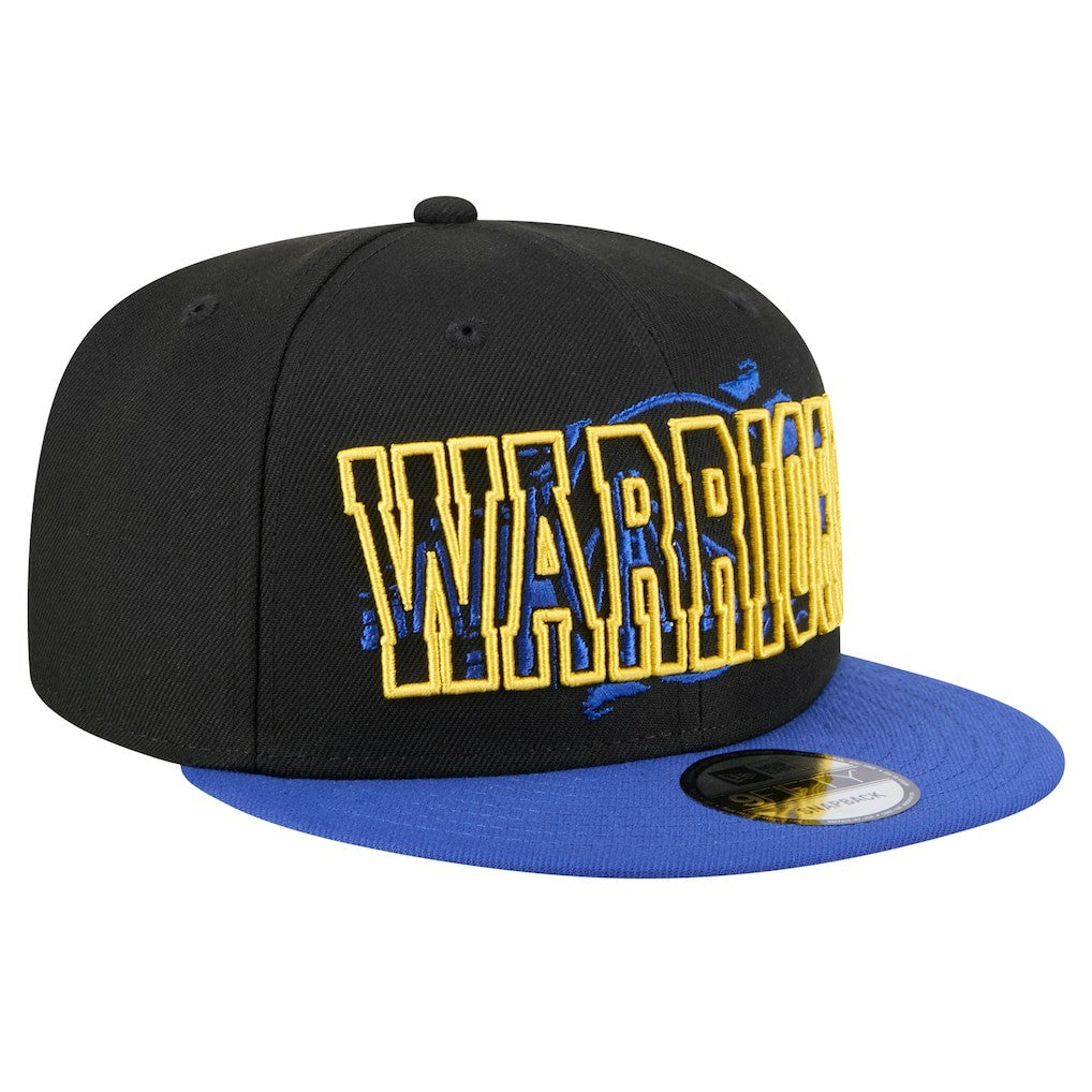 NBA Golden State Warriors Sport Night Splatter 2-Tone 9FIFTY Snapback Hat sale