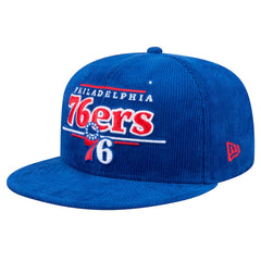 NBA Philadelphia 76ers Throwback Display Corduroy 9FIFTY Snapback Hat