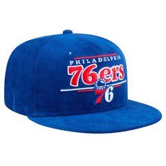 NBA Philadelphia 76ers Throwback Display Corduroy 9FIFTY Snapback Hat