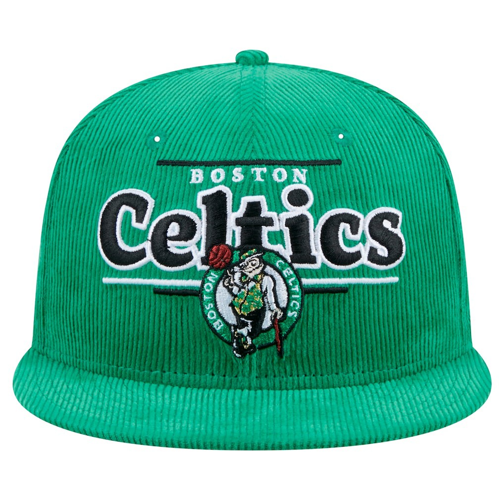 NBA Boston Celtics Throwback Display Corduroy 9FIFTY Snapback Hat