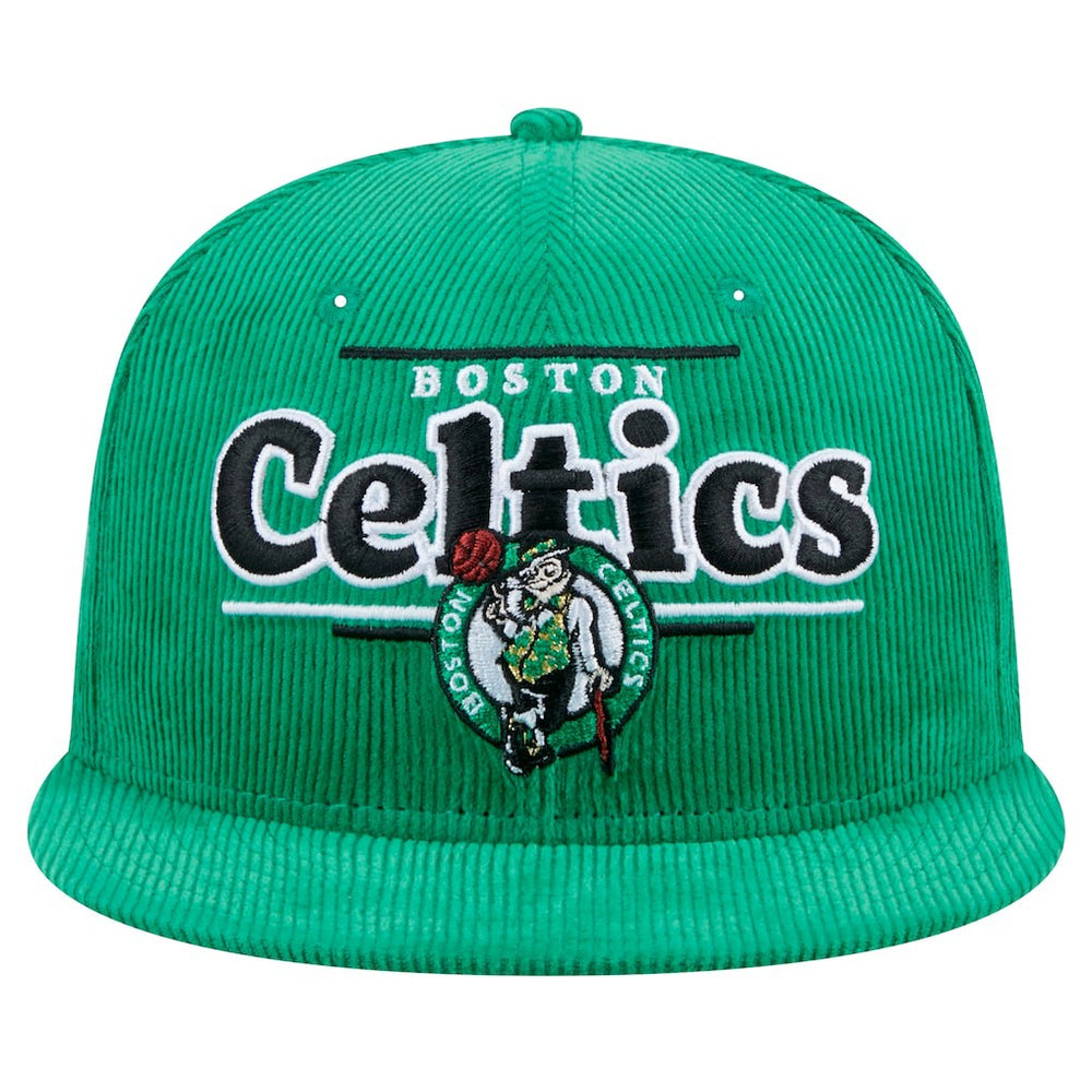 NBA Boston Celtics Throwback Display Corduroy 9FIFTY Snapback Hat
