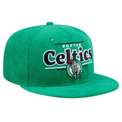 NBA Boston Celtics Throwback Display Corduroy 9FIFTY Snapback Hat
