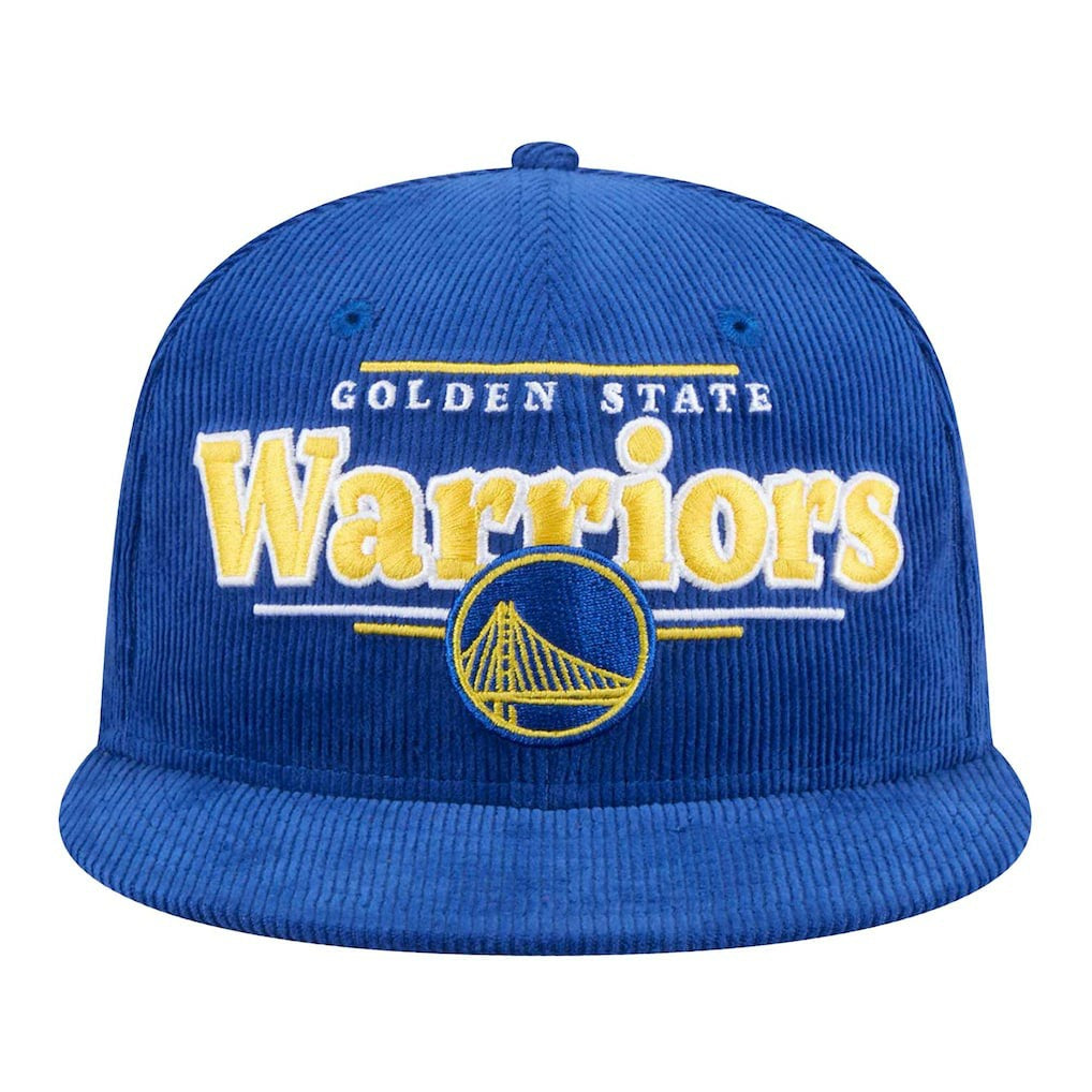NBA Golden State Warriors Throwback Display Corduroy 9FIFTY Snapback Hat sale