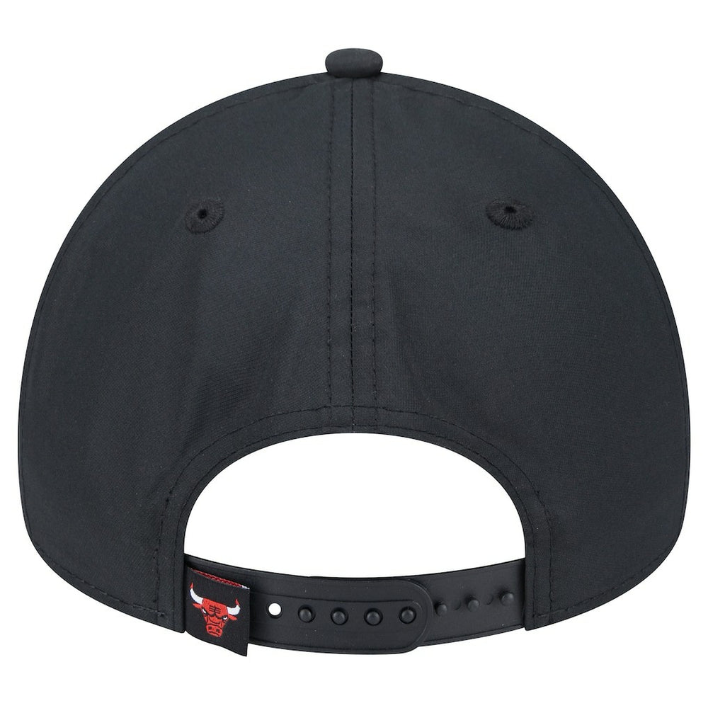 NBA  Chicago Bulls Black Throwback Gradient A-Frame 9FORTY Adjustable Hat