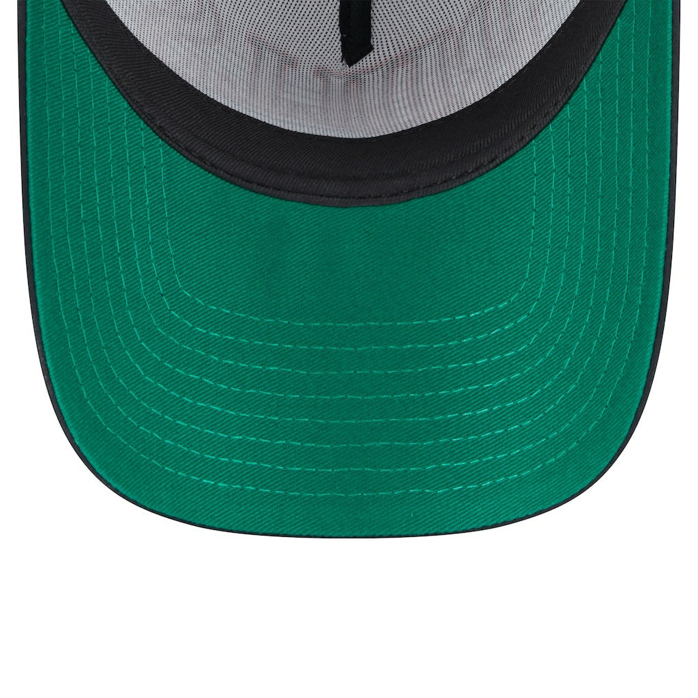 NBA  Chicago Bulls Black Throwback Gradient A-Frame 9FORTY Adjustable Hat