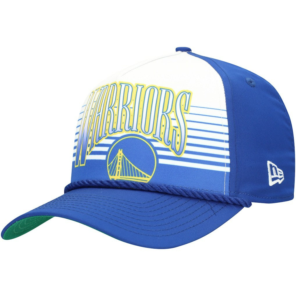 NBA  Golden State Warriors Royal Throwback Gradient A-Frame 9FORTY Adjustable Hat