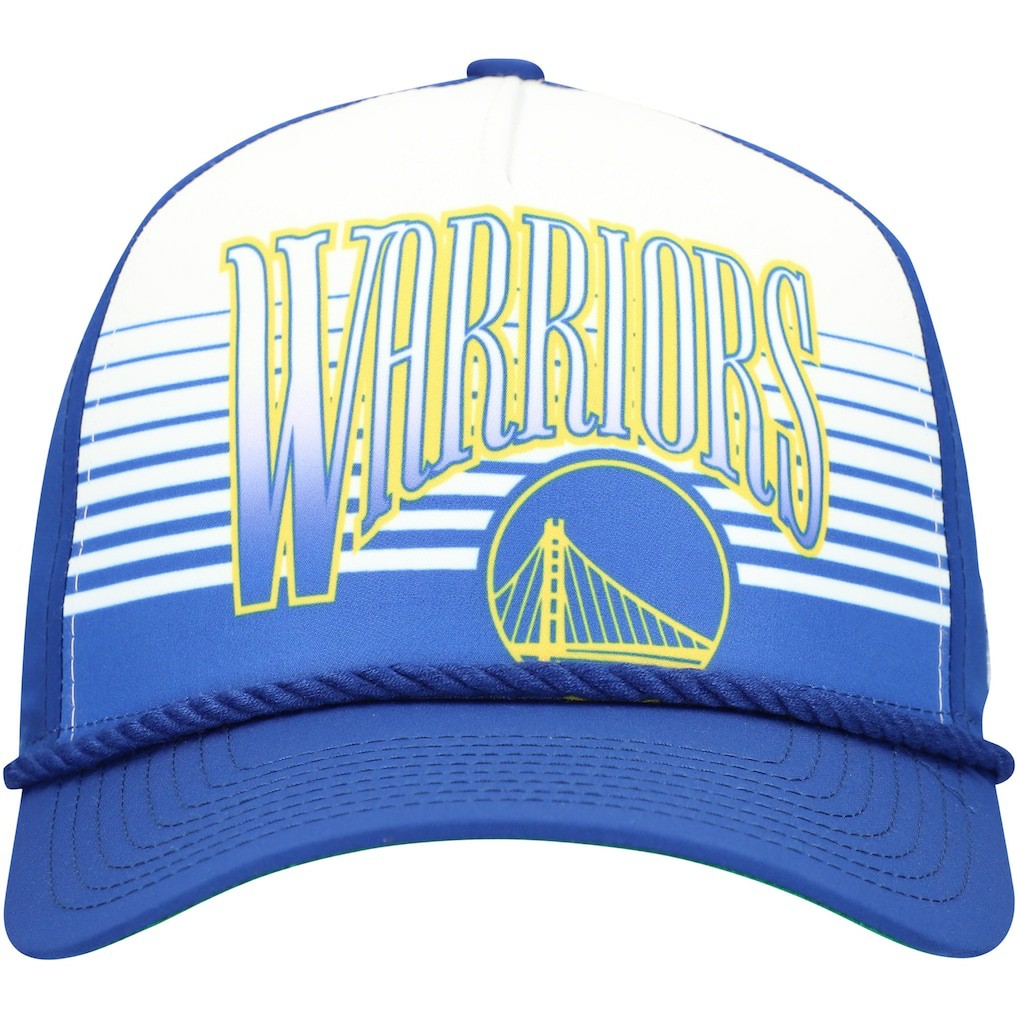 NBA  Golden State Warriors Royal Throwback Gradient A-Frame 9FORTY Adjustable Hat