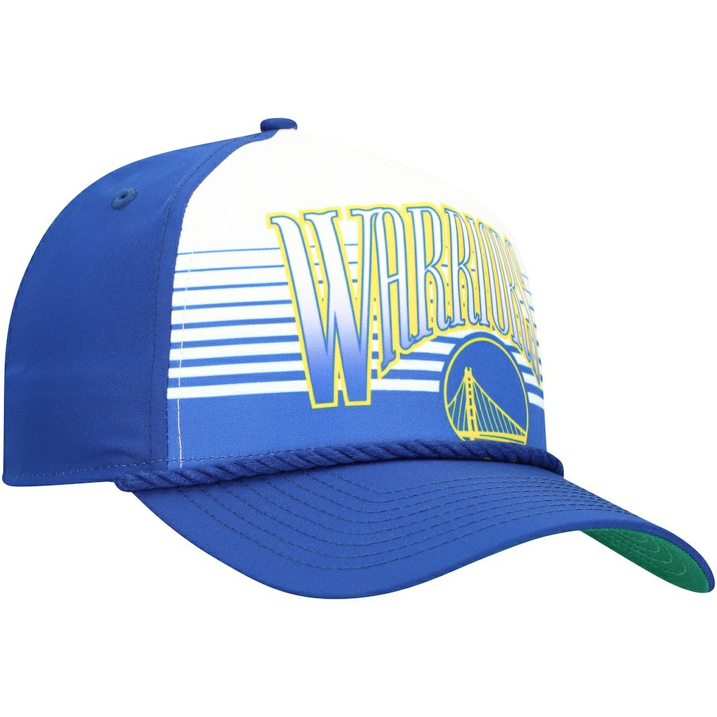 NBA  Golden State Warriors Royal Throwback Gradient A-Frame 9FORTY Adjustable Hat