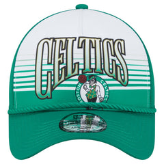 NBA  Boston Celtics Kelly Green Throwback Gradient A-Frame 9FORTY Adjustable Hat