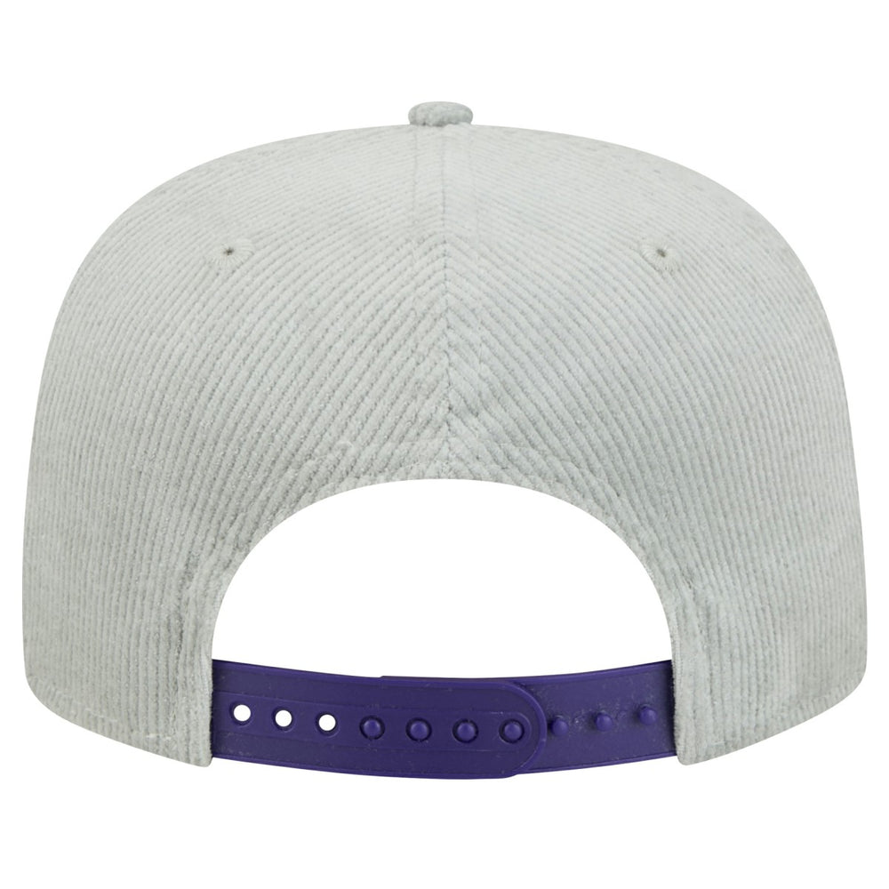 NBA Los Angeles Lakers Throwback Corduroy Golfer Snapback Hat