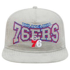 NBA Philadelphia 76ers Throwback Corduroy Golfer Snapback Hat