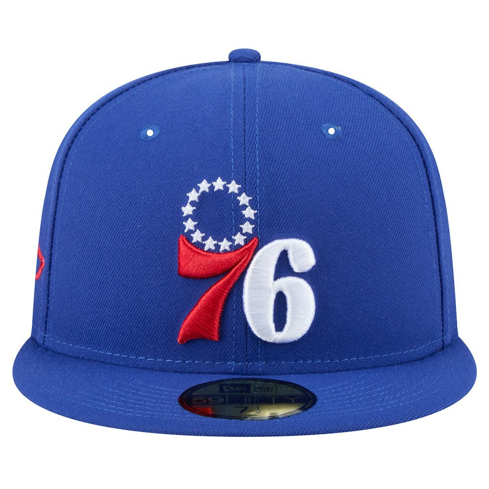 NBA Philadelphia 76ers Throwback Pennant 59FIFTY Fitted Hat