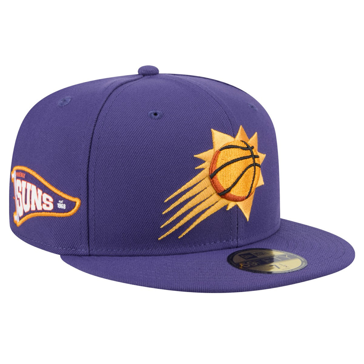 NBA Phoenix Suns Throwback Pennant 59FIFTY Fitted Hat
