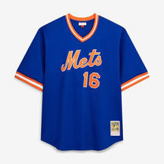 MLB Dwight Gooden New York Mets Profile Big & Tall Cooperstown Collection Mesh Batting Practice Jersey