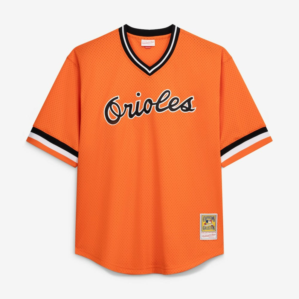 MLB Cal Ripken Jr. Baltimore Orioles Profile Big & Tall Cooperstown Collection Mesh Batting Practice Jersey