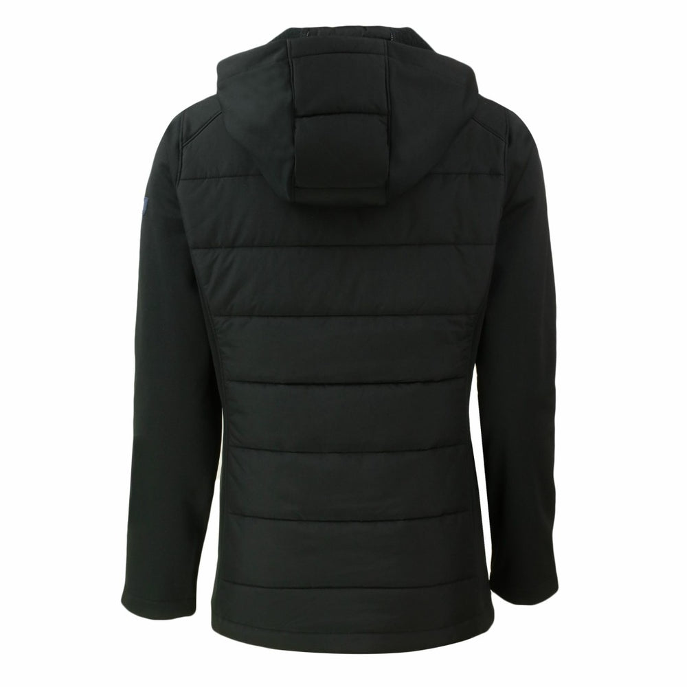 Cutter & Buck Women's Evoke PrimaLoft Hybrid Eco Softshell Recycled Full-Zip Hooded Jacket - Green Bay Packers
