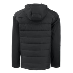 Cutter & Buck Evoke PrimaLoft Hybrid Eco Softshell Recycled Full-Zip Hooded Jacket - Baltimore Ravens