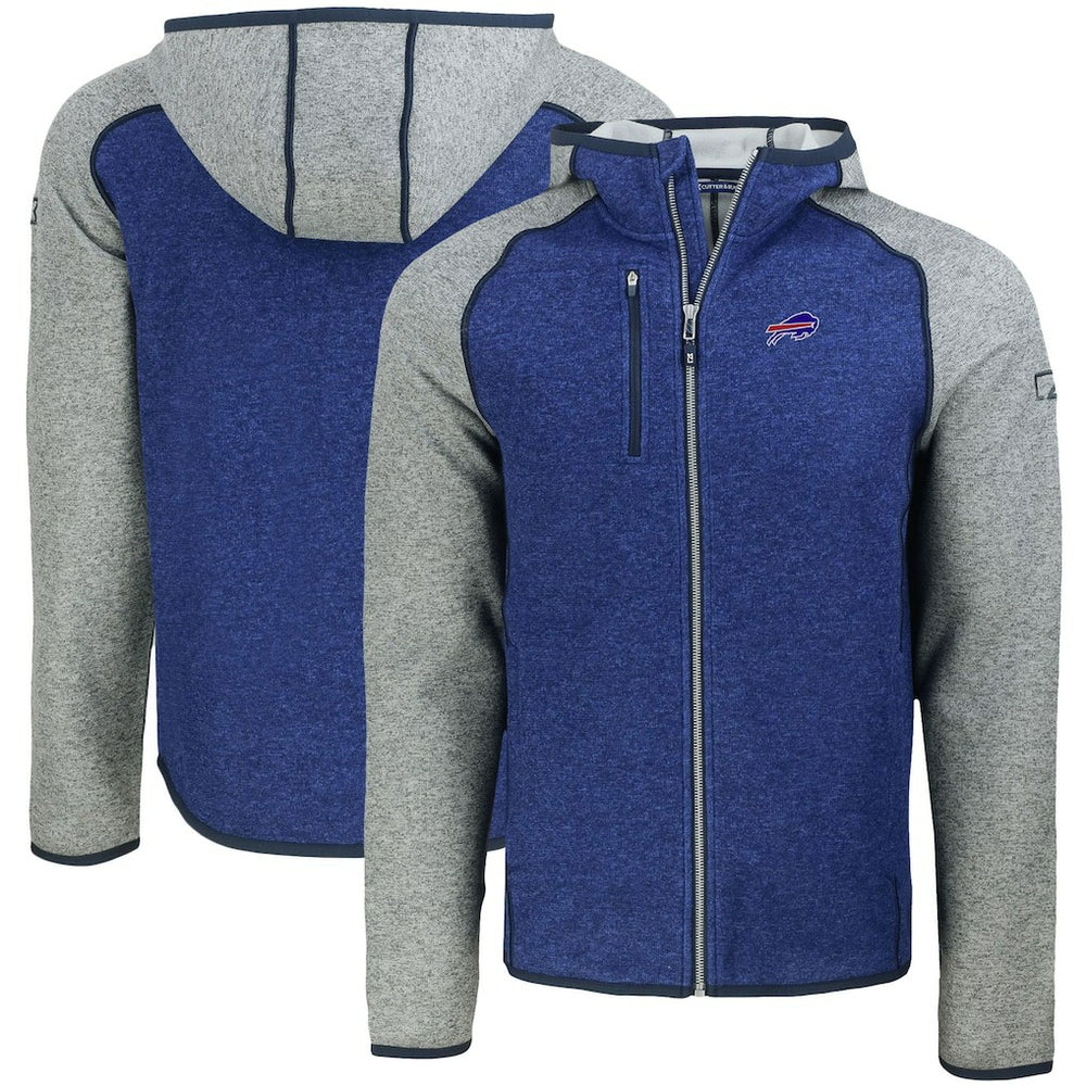 Cutter & Buck Mainsail Full-Zip Hooded Jacket - Buffalo Bills