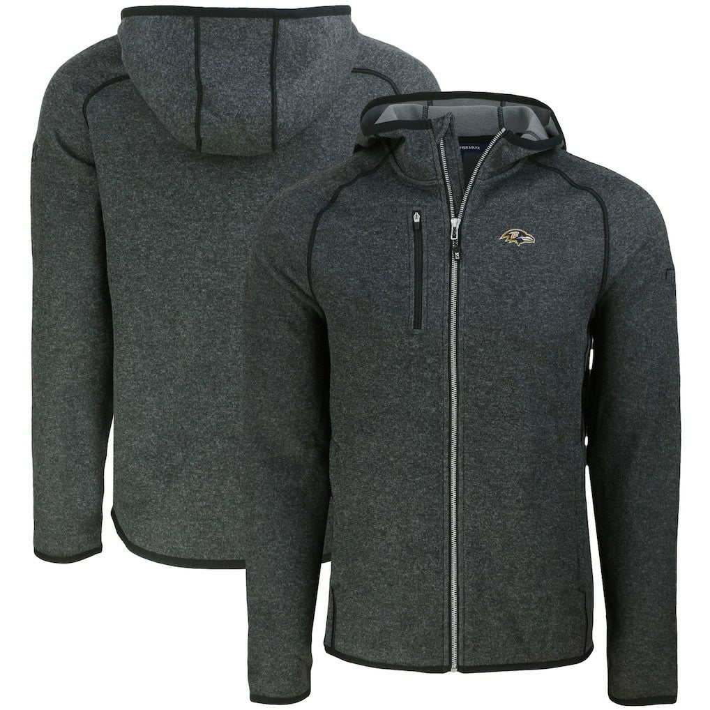 Cutter & Buck Mainsail Full-Zip Hooded Jacket - Baltimore Ravens