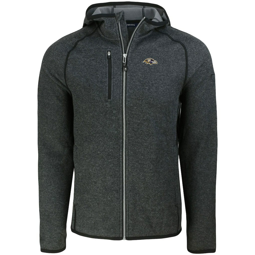 Cutter & Buck Mainsail Full-Zip Hooded Jacket - Baltimore Ravens