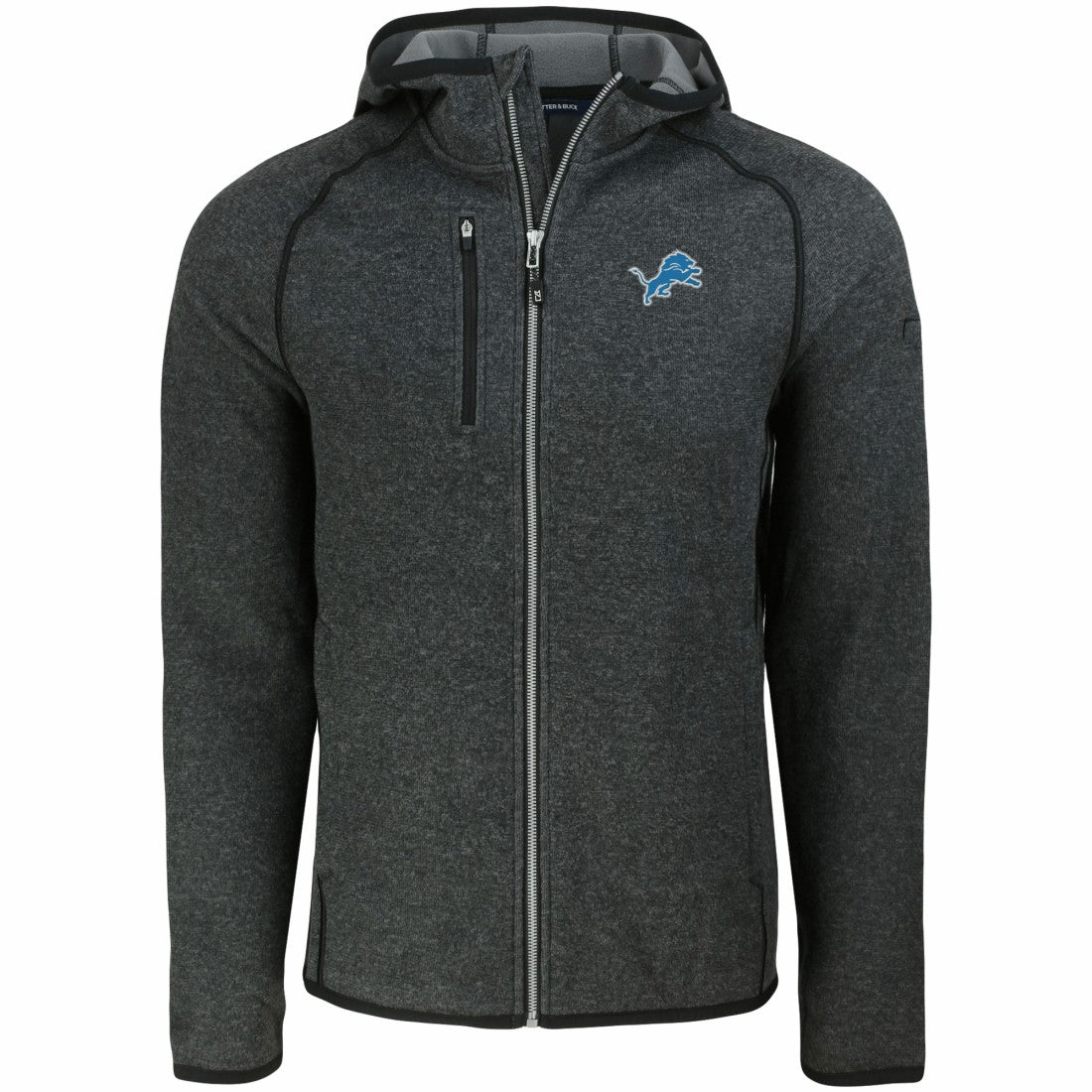 Cutter & Buck Mainsail Full-Zip Hooded Jacket - Detroit Lions