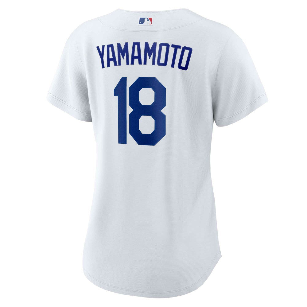 MLB Yoshinobu Yamamoto Los Angeles Dodgers Nike Women's Home Replica Player Jersey