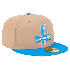 Throwback Logo Main 59FIFTY Fitted Hat - Detroit Lions