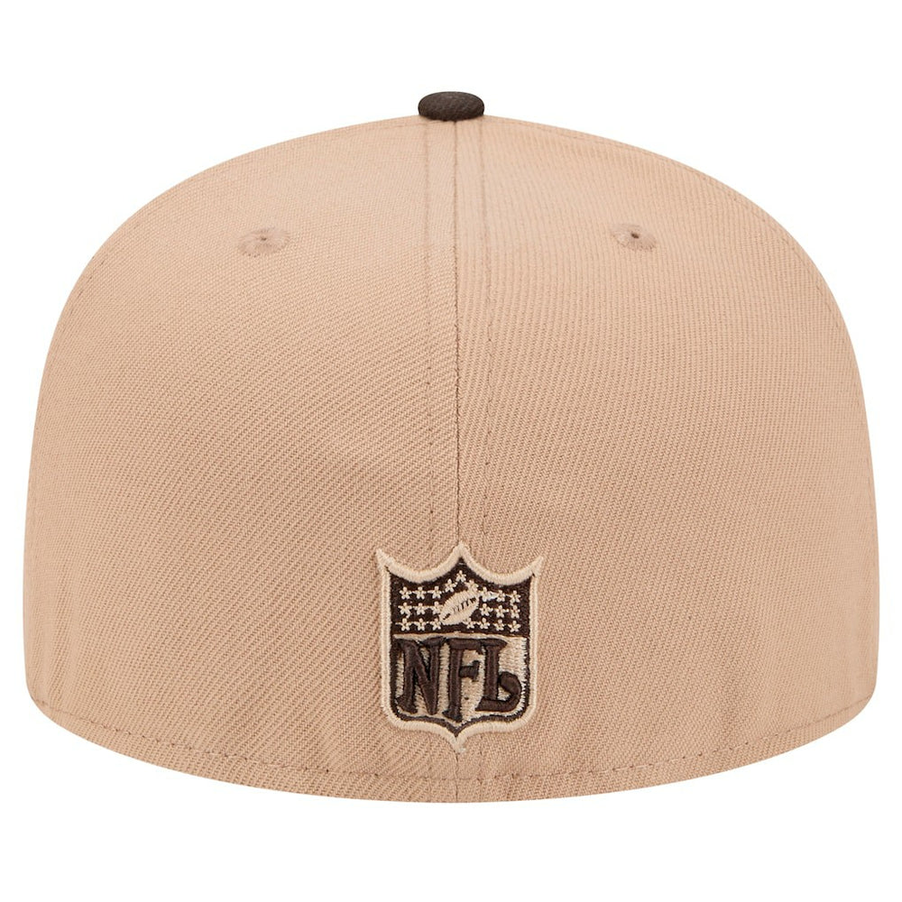 Throwback Logo Main 59FIFTY Fitted Hat - Cleveland Browns