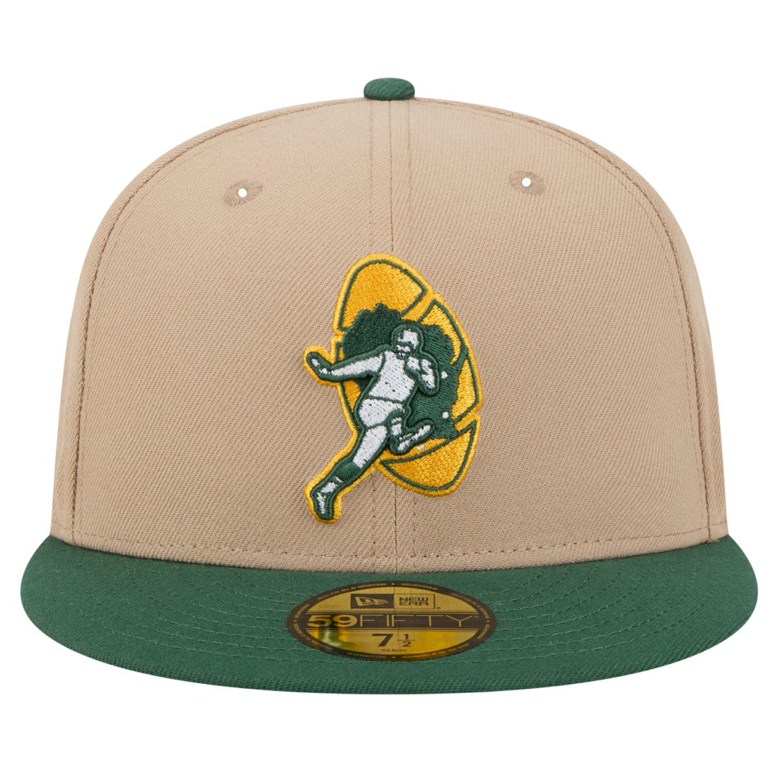 Throwback Logo Main 59FIFTY Fitted Hat - Green Bay Packers