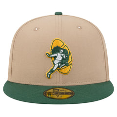 Throwback Logo Main 59FIFTY Fitted Hat - Green Bay Packers