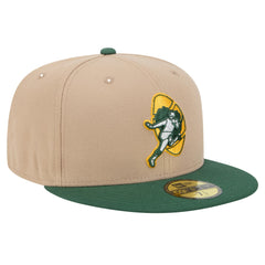 Throwback Logo Main 59FIFTY Fitted Hat - Green Bay Packers
