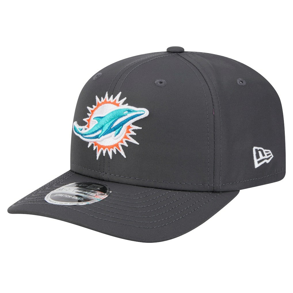 Main 9SEVENTY Stretch-Snap Hat - Miami Dolphins
