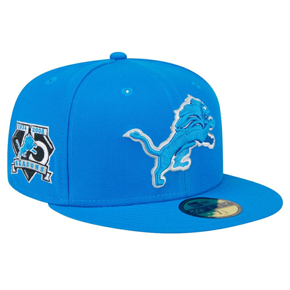 Main Side Patch 59FIFTY Fitted Hat - Detroit Lions