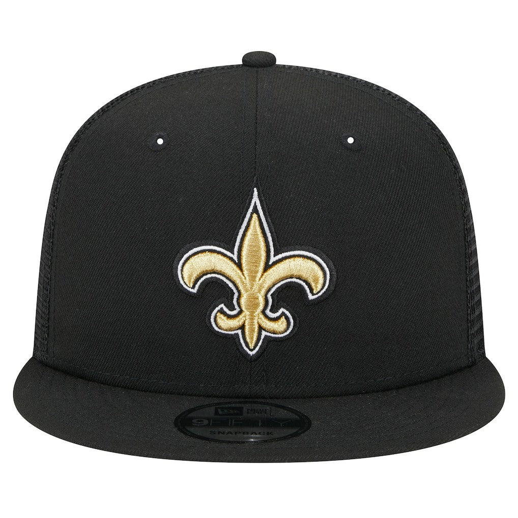Main Trucker 9FIFTY Snapback Hat - New Orleans Saints