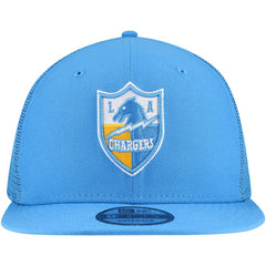 Throwback Main Trucker 9FIFTY Snapback Hat - Los Angeles Chargers