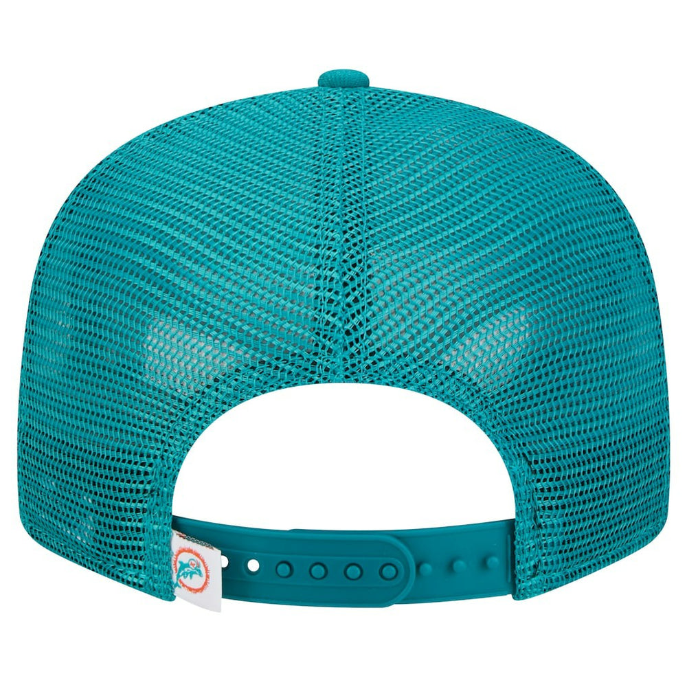 Throwback Main Trucker 9FIFTY Snapback Hat - Miami Dolphins
