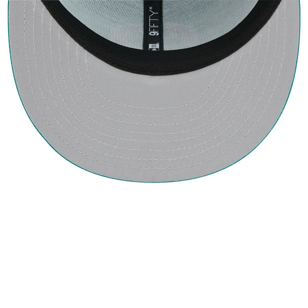Throwback Main Trucker 9FIFTY Snapback Hat - Miami Dolphins
