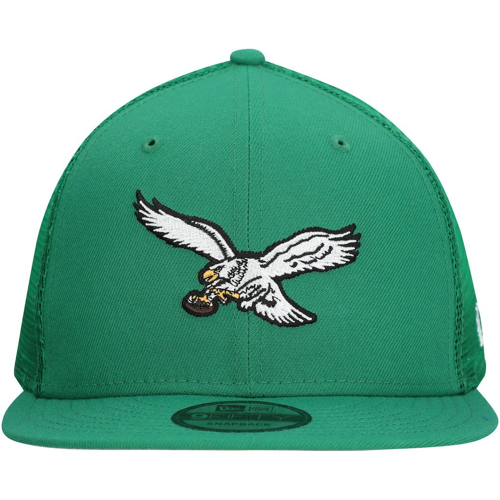 Throwback Main Trucker 9FIFTY Snapback Hat - Philadelphia Eagles