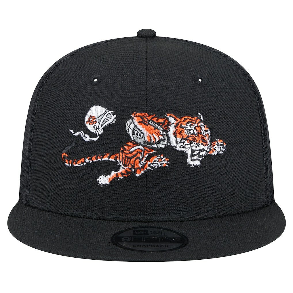 Throwback Main Trucker 9FIFTY Snapback Hat - Cincinnati Bengals