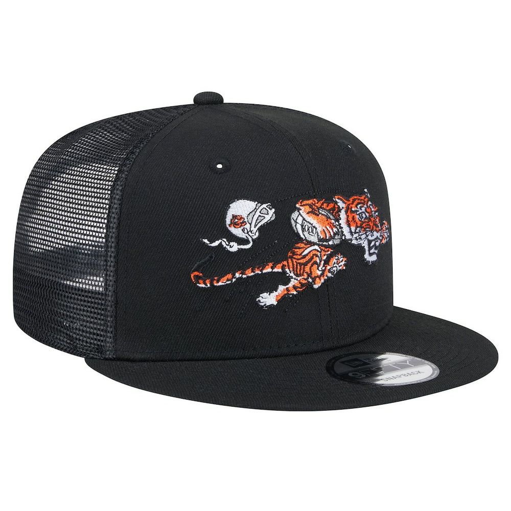 Throwback Main Trucker 9FIFTY Snapback Hat - Cincinnati Bengals