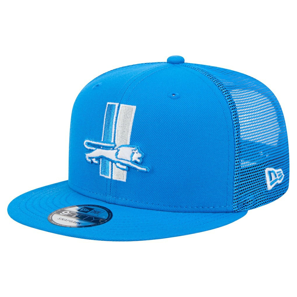 Throwback Main Trucker 9FIFTY Snapback Hat - Detroit Lions