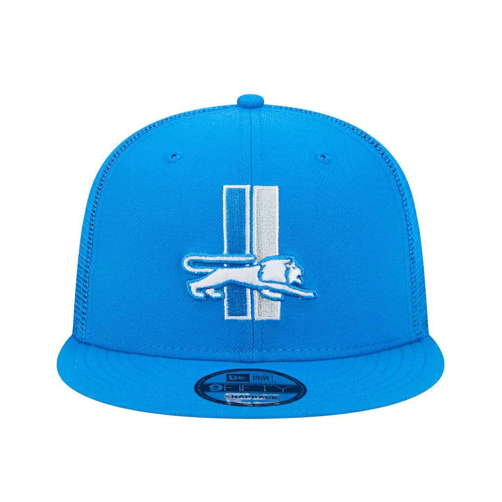 Throwback Main Trucker 9FIFTY Snapback Hat - Detroit Lions
