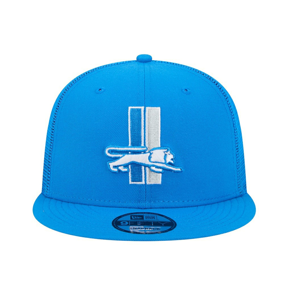 Throwback Main Trucker 9FIFTY Snapback Hat - Detroit Lions