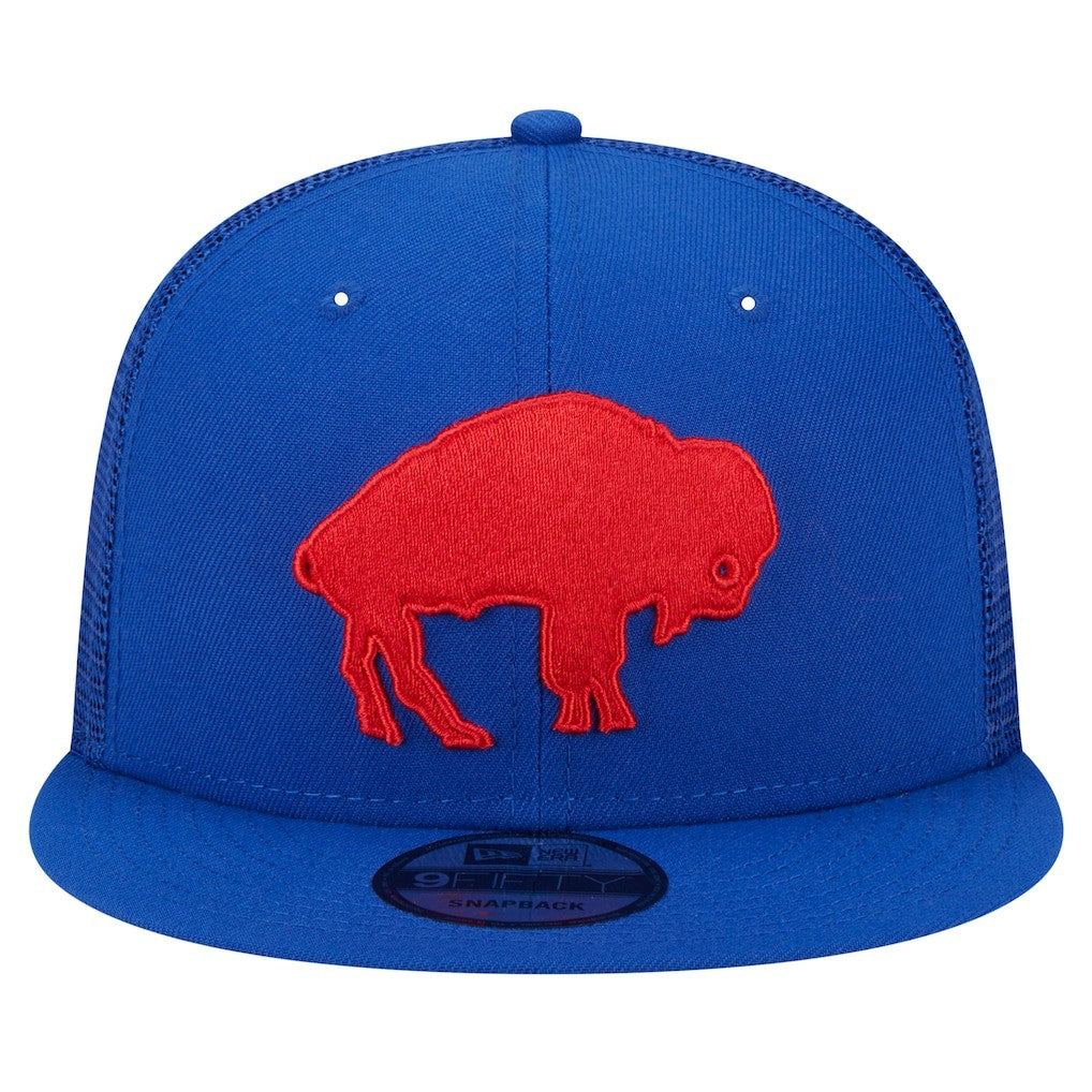 Throwback Main Trucker 9FIFTY Snapback Hat - Buffalo Bills
