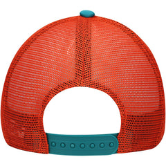 Youth A-Frame 9FORTY Trucker Adjustable Hat - Miami Dolphins