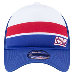 Youth Sport Night Color Block 9FORTY A-Frame Trucker Adjustable Hat - New York Giants