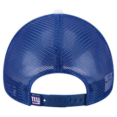 Youth Sport Night Color Block 9FORTY A-Frame Trucker Adjustable Hat - New York Giants