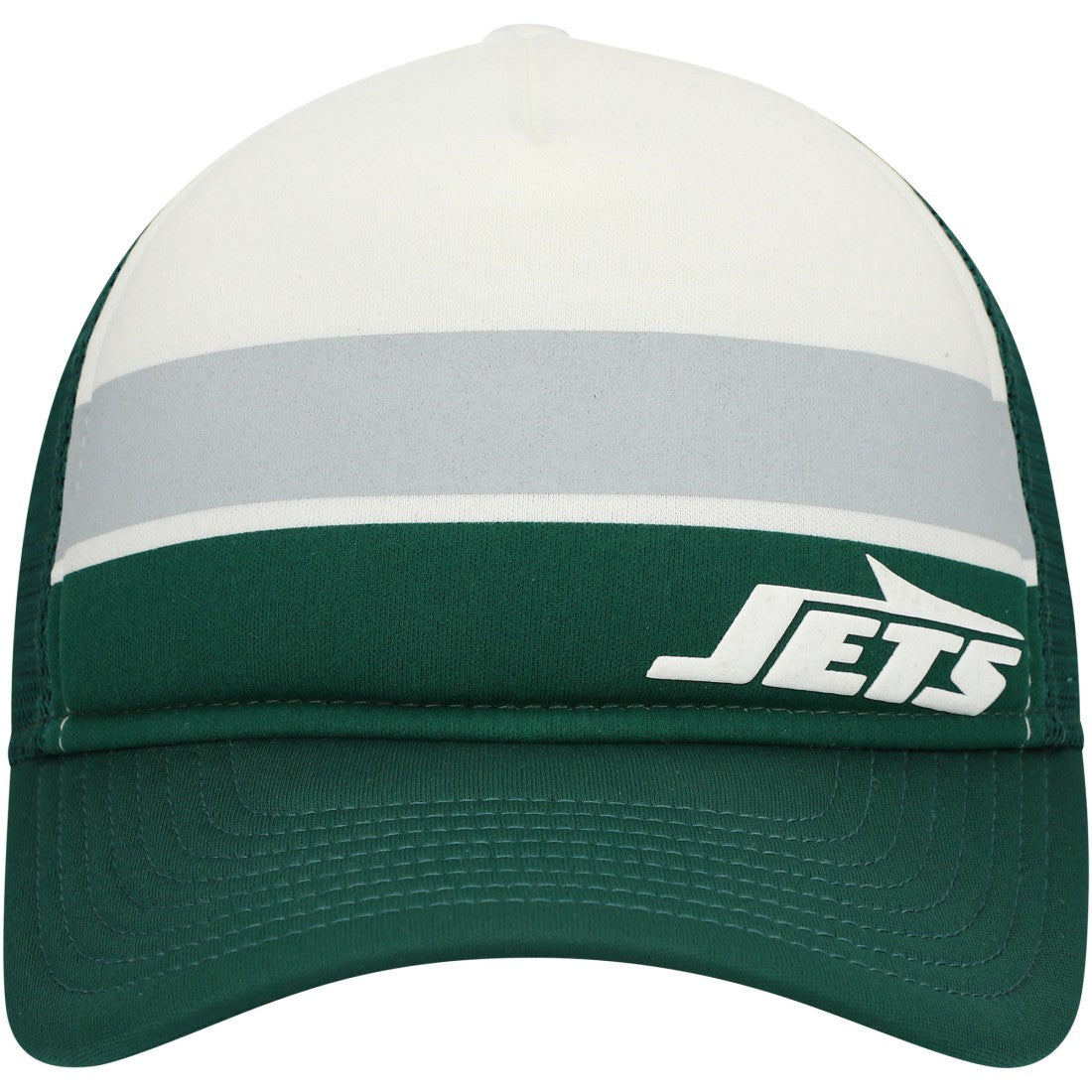 Youth Sport Night Color Block 9FORTY A-Frame Trucker Adjustable Hat - New York Jets