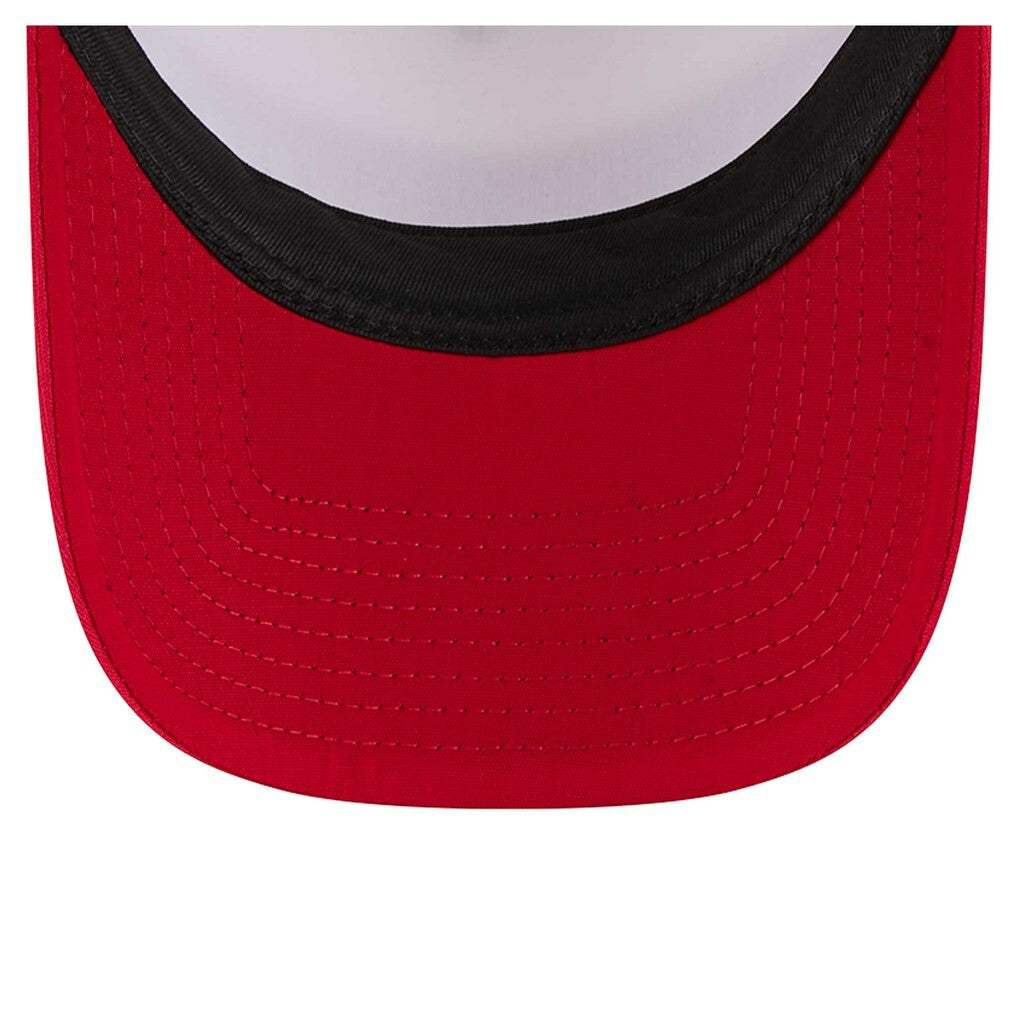 Preschool Sport Night Color Block 9FORTY A-Frame Trucker Adjustable Hat - San Francisco 49ers